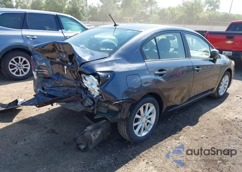 2013 Subaru Impreza 2.0I Premium z USA, uszkodzony, nr VIN JF1GJAC6XDH033165